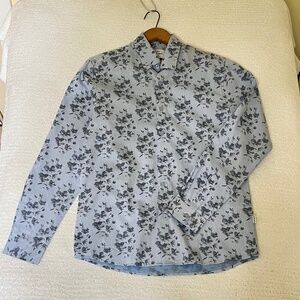 Peter Werth London Floral Long Sleeve Shirt Men’s L